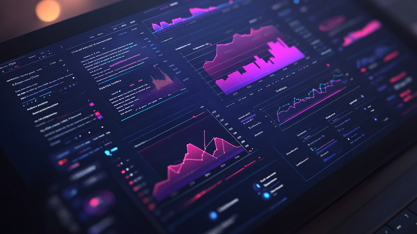 Analytics dashboard showing revenue conversion data